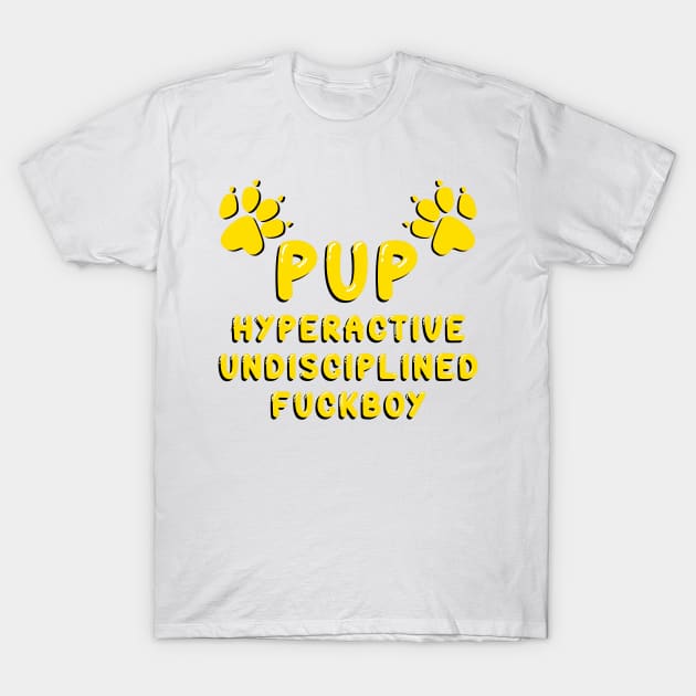 PUP - DEFINED YELLOW T-Shirt by DiaperedFancy